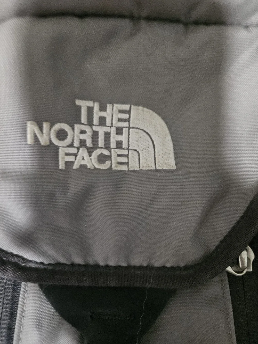 The North Face Surge Backpack Gray Black Laptop Travel School Bag